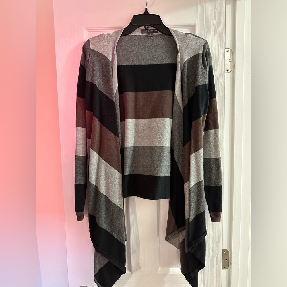 Forever 21 Black, Gray & Brown Cardigan